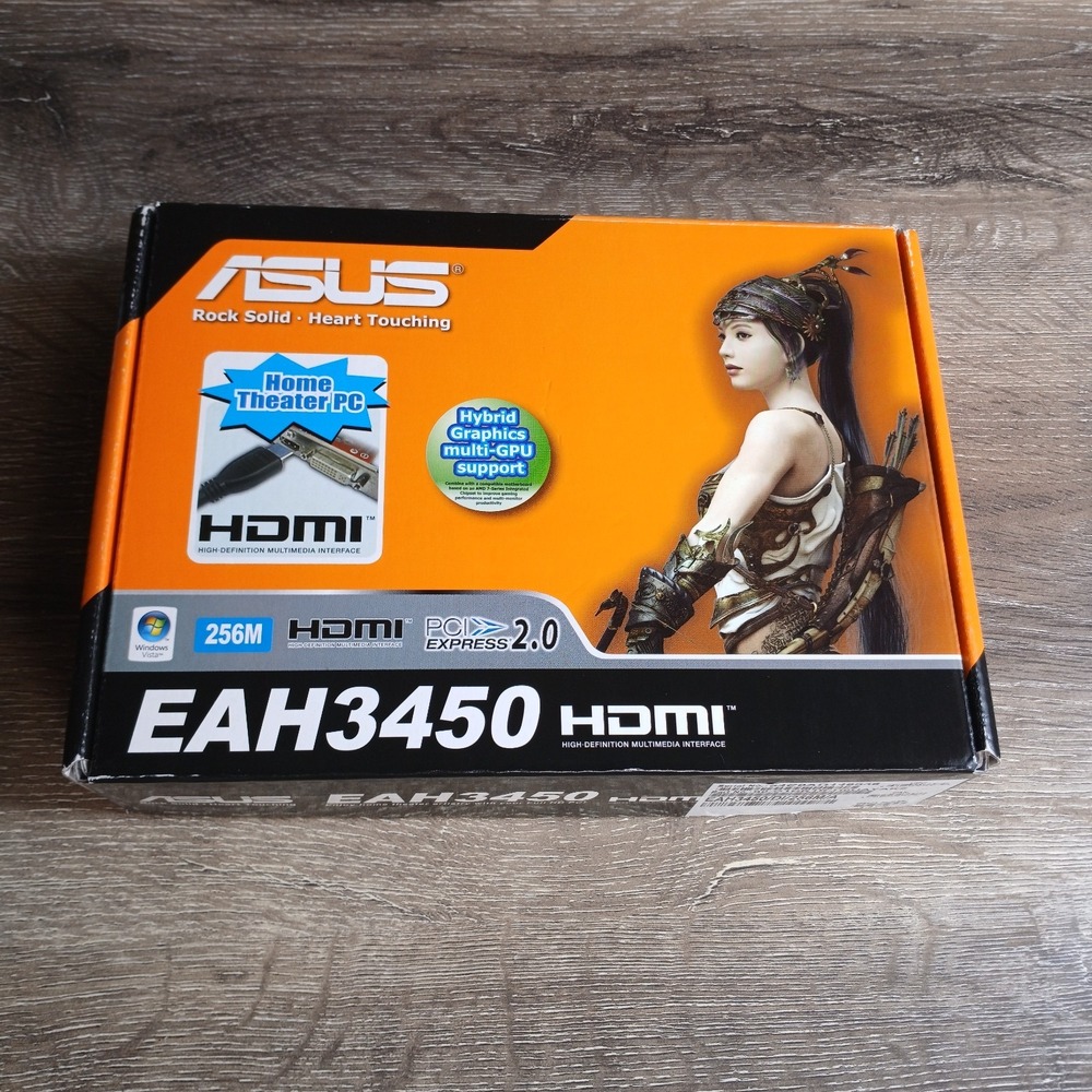 ASUS EAH3450/HTP/256M Radeon HD‎ 3450 256MB GDDR2 Graphics Card ZB - Picture 7 of 9